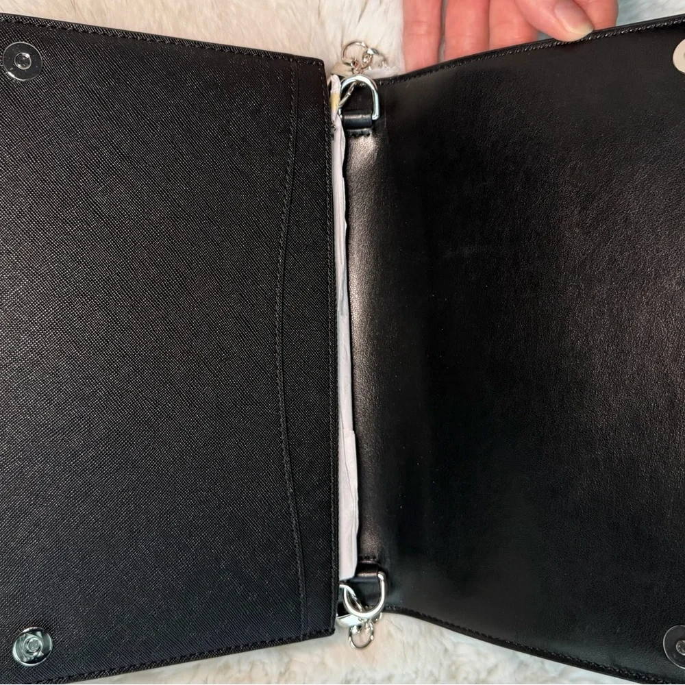 Marc Jacobs Black Crossbody with Silver Chain - Picture 3 of 8